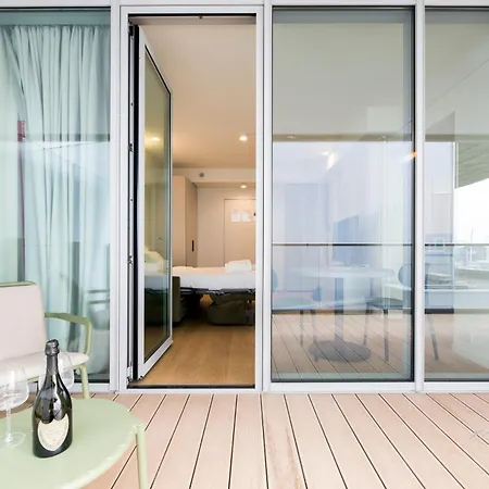 Appartement Waterfront Luxury Studio, Free Parking, Ac, Netflix & Wifi By Tilo Lux Gênes