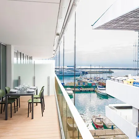 Waterfront Luxury Studio, Free Parking, Ac, Netflix & Wifi By Tilo Lux Apartment Genoa