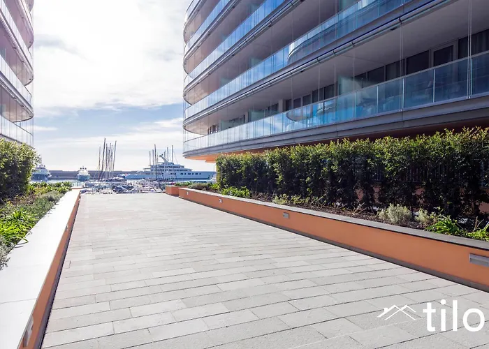 Apartament Waterfront Luxury Studio, Free Parking, Ac, Netflix & Wifi By Tilo Lux