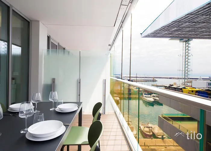 Waterfront Luxury Studio, Free Parking, Ac, Netflix & Wifi By Tilo Lux Apartament