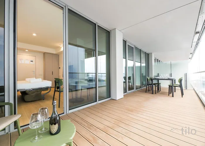 Waterfront Luxury Studio, Free Parking, Ac, Netflix & Wifi By Tilo Lux *