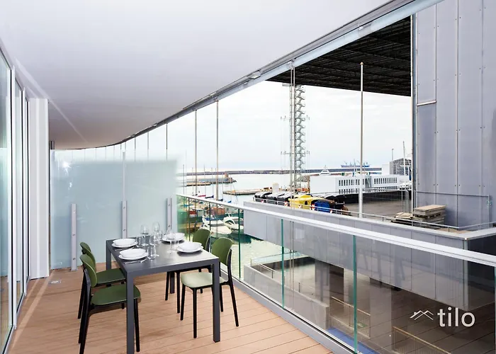 Waterfront Luxury Studio, Free Parking, Ac, Netflix & Wifi By Tilo Lux Genua