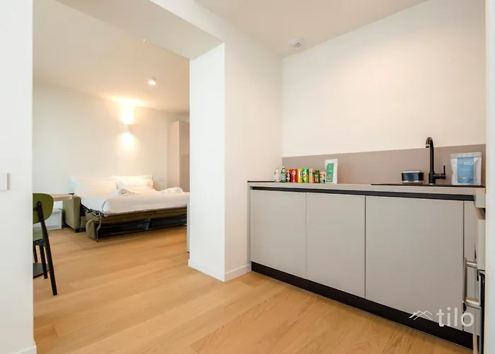 Waterfront Luxury Studio, Free Parking, Ac, Netflix & Wifi By Tilo Lux *