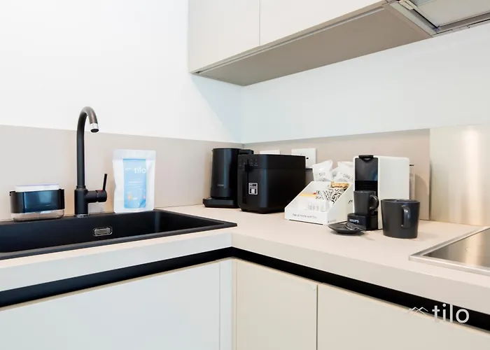 Waterfront Luxury Studio, Free Parking, Ac, Netflix & Wifi By Tilo Lux Genua