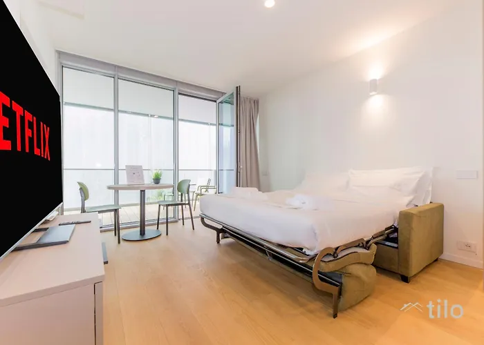 Waterfront Luxury Studio, Free Parking, Ac, Netflix & Wifi By Tilo Lux