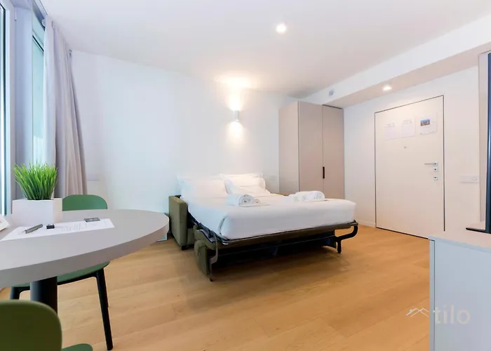 Waterfront Luxury Studio, Free Parking, Ac, Netflix & Wifi By Tilo Lux Apartament