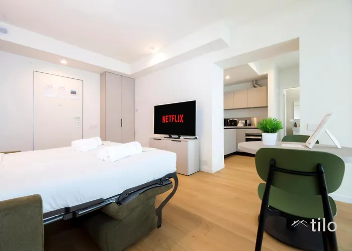 Waterfront Luxury Studio, Free Parking, Ac, Netflix & Wifi By Tilo Lux Apartament *