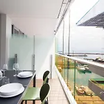 Waterfront Luxury Studio, Free Parking, Ac, Netflix & Wifi By Tilo Lux Apartmán